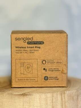 Sengled Element Wireless Smart Plug, Model E1C-NB6, Alexa, Google Assistant